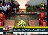 Inicia homenaje a Fidel Castro en Venezuela presidido por Maduro