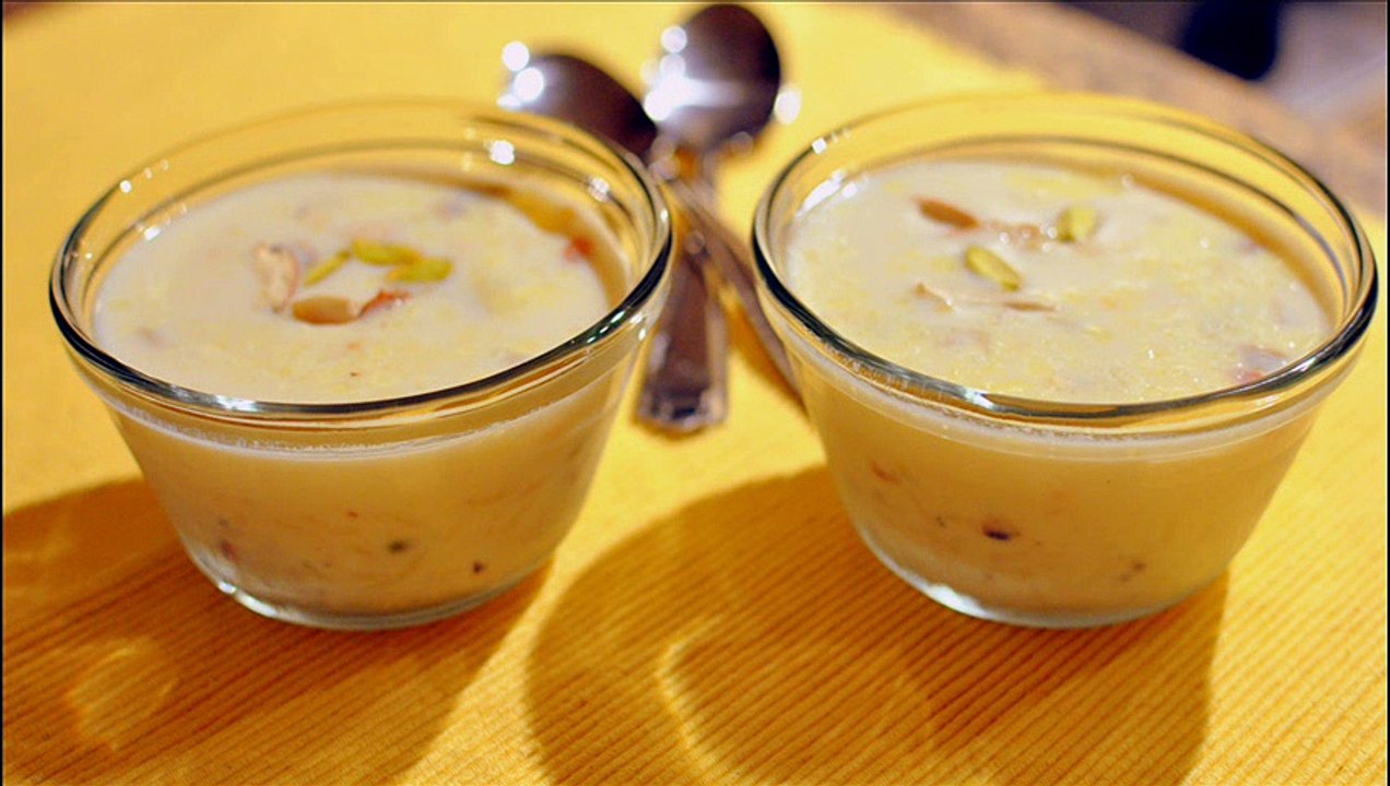 Pal (Milk) Payasam - Sweets