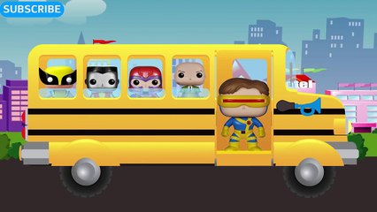 xmen cartoon funko wheels on the bus sog wolverine magneto cyclops professor x