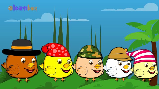 Birds Cartoons Animation Singing Finger Family Nursery Rhymes for Preschool Childrens Song