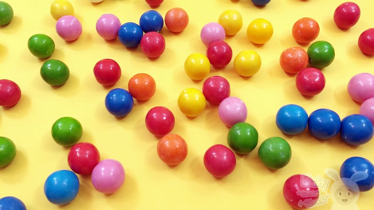 Learn Basic Nursery Colours Names with GumBall | Learning Colours Names for Kids w/ Bubble Gum