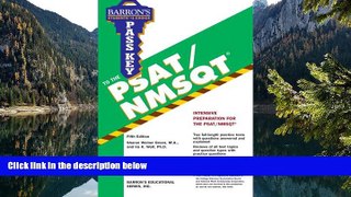 Online Sharon Weiner Green  M.A. Pass Key to the PSAT/NMSQT (Barron s Pass Key to the PSAT/NMSQT)