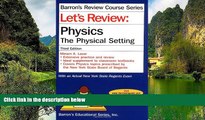 Buy Miriam A. Lazar Let s Review Physics-The Physical Setting (Barron s Review Course Series)
