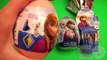Disney Frozen and Disney Cars Surprise Eggs Learn Sizes from Smallest to Biggest