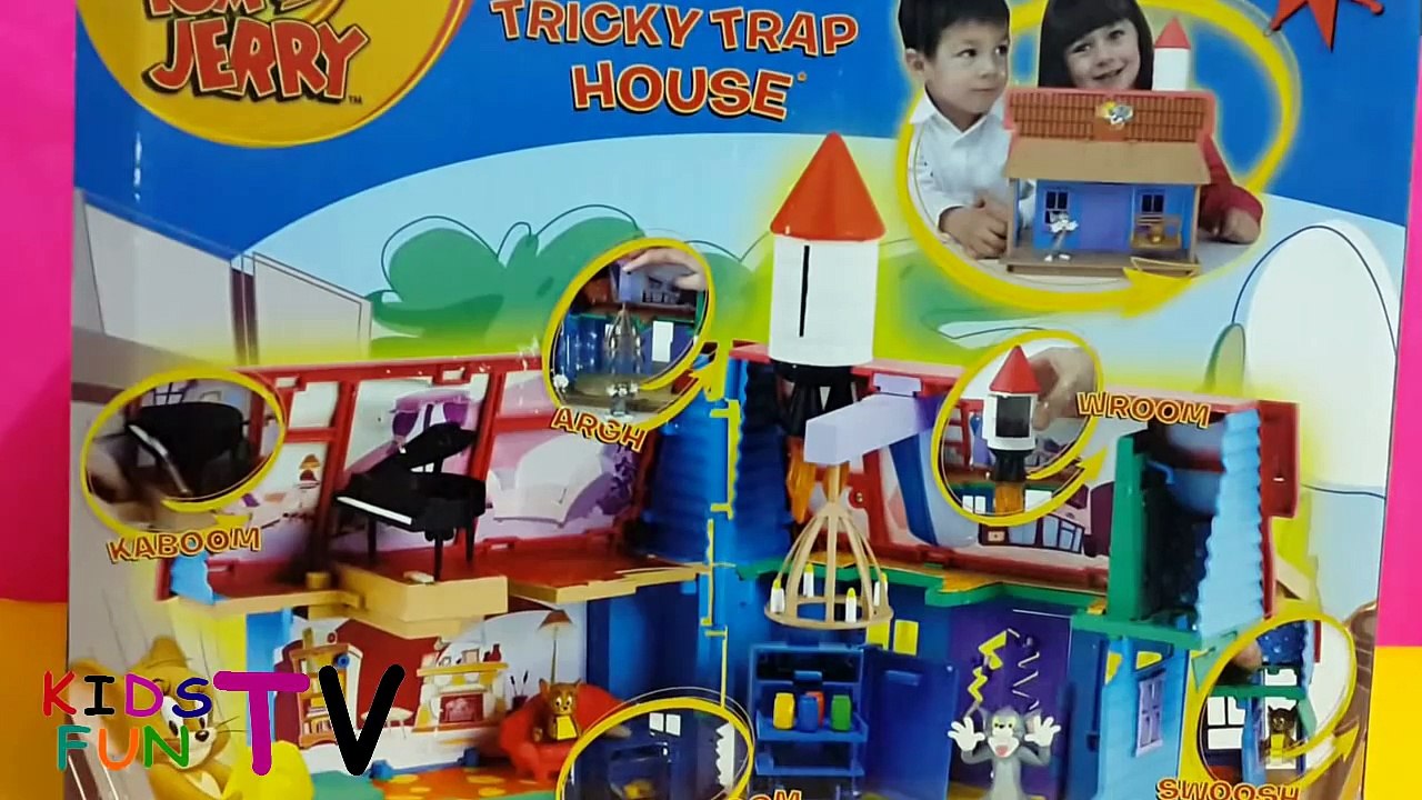 Tom and Jerry Toys Tricky Trap House Toys