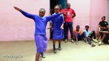 School girls dance to Majic Mike's Ayaya