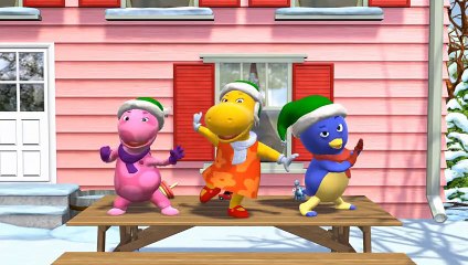 The Backyardigans are the Action Elves! Here to help Santa! | Treehouse Direct Clips