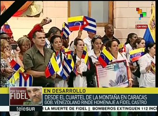 Maduro: Agradecemos a Cuba que nos dio a un gigante como Fidel Castro