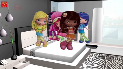 5 Little ALICE IN WONDERLAND Jumping On The Bed & MORE | Nursery Rhymes In 3D Animation