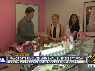 Mayor Greg Stanton getting involved in Small Business Saturday