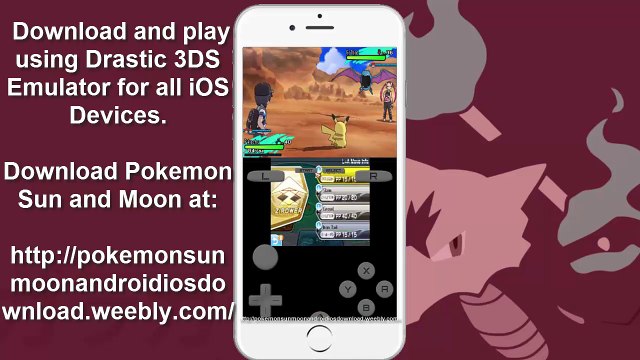 How to run Pokémon Sun in iPhone using Drastic 3DS Emulator Nov26 2016