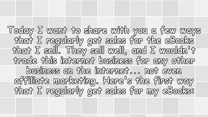 Be Your Own Boss By Selling eBooks Online