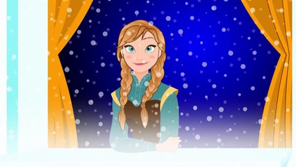 Frozen Twinkle Twinkle Little Star - Elsa Anna Olaf and Sven