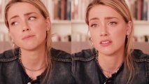 Amber Heard Tears Up During Domestic Violence PSA