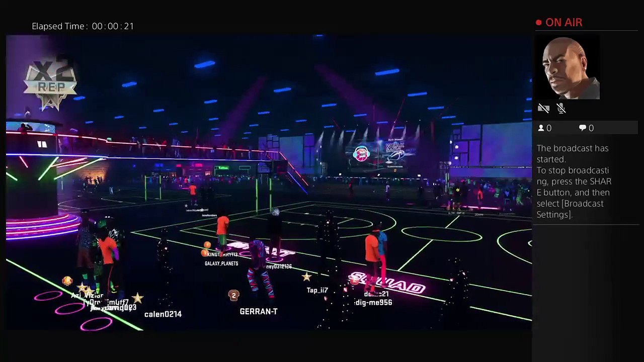 GERRAN-T's Live NBA 2k17 park after dark wit snoop (8)