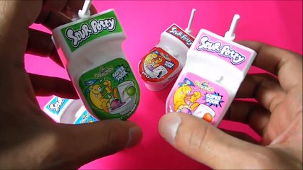 Download Video: 4 NEW TOILET CANDY Sour Plunger Pops Lollipop by Candy Land (Sour Potty)