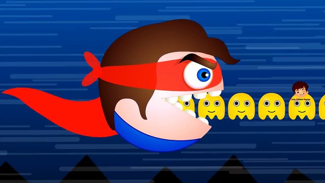 Fun Learning Colors Packman Cartoon|Funny Learn Colours for Children with SuperHeroes|CrazyRhymes