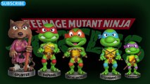 DADDY FINGER TEENAGE MUTANT NINJA TURTLES TMNT Leonardo, Raphael, Michaelangelo, Splinter, Donatello