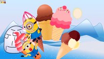 Minions Ice Cream Finger Family | Nursery Rhymes Minions Collection
