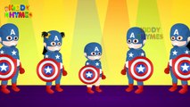 Captain America Finger Family (Hulk Vs Capatain America) Finger Family(Hulk)