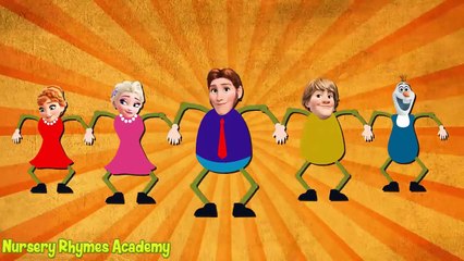 Disney Frozen Finger Family Nursery Rhymes for Children - Kids Songs - Disney Frozen Finger Family