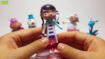 Doc McStuffins Figures Lambie Stuffy Chilly Hallie Toys Review