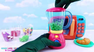 Magic Microwave and Blender Playdoh & Candy Surprises Kitchen Toy Appliances Pretend Play
