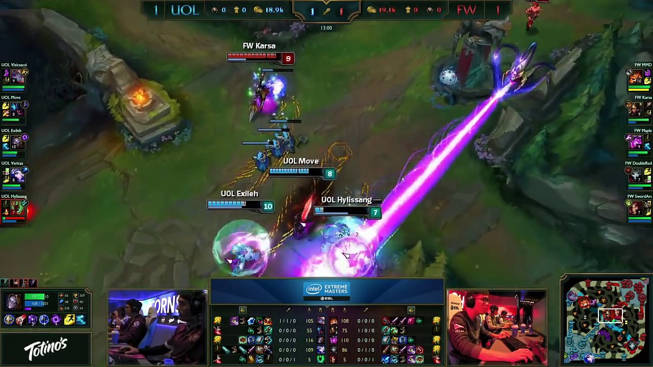 Unicorns of Love vs Flash Wolves Highlights Game 3, IEM Oakland 2016 Final, UOL vs FW G3-NgoXl6kQux0