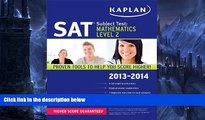 Pre Order Kaplan SAT Subject Test Mathematics Level 2 2013-2014 (Kaplan Test Prep) Kaplan On CD