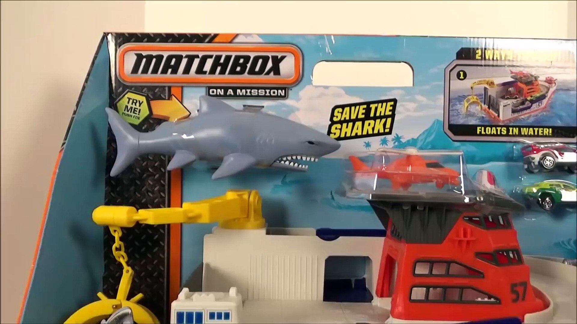 matchbox save the shark