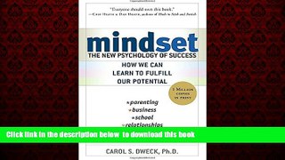 Audiobook Mindset: The New Psychology of Success Carol S. Dweck Book