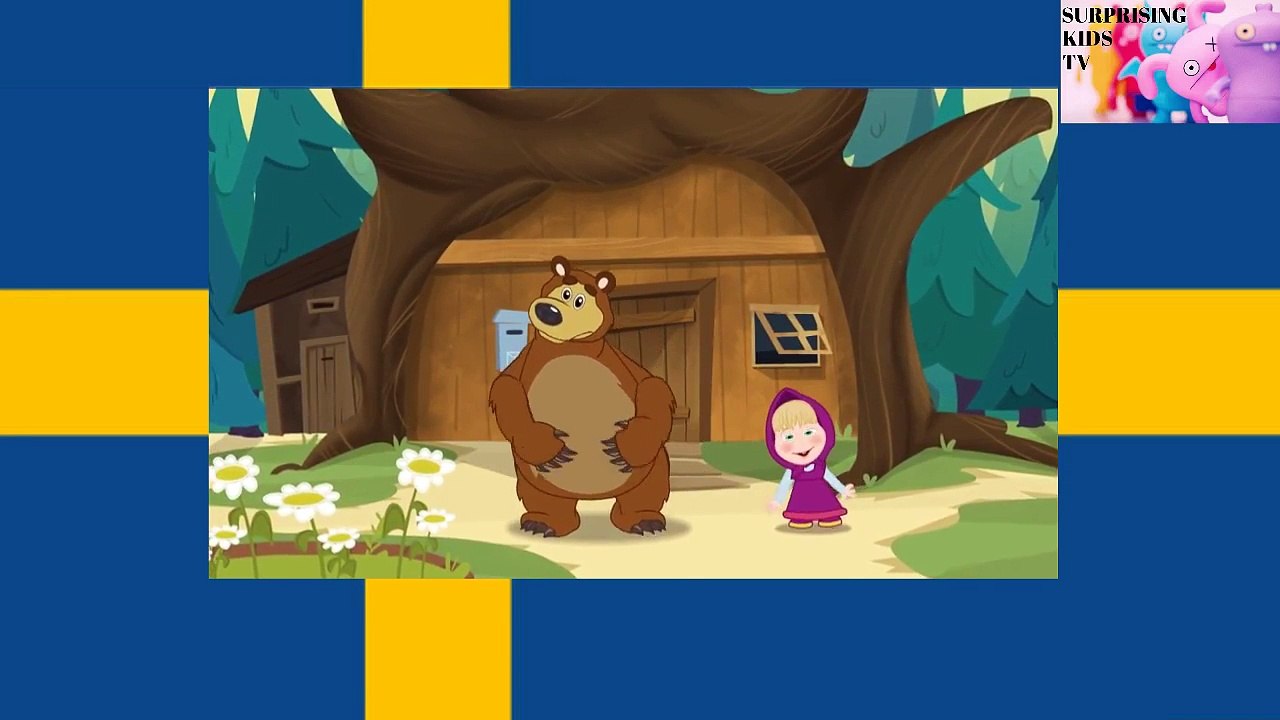 Klappa Händerna När Du Är Riktigt Glad Masha och björnen på svenska ...