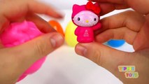 Learn Colors for Kids with SLIME Spongebob Frozen Thomas Hello Kitty Shopkins
