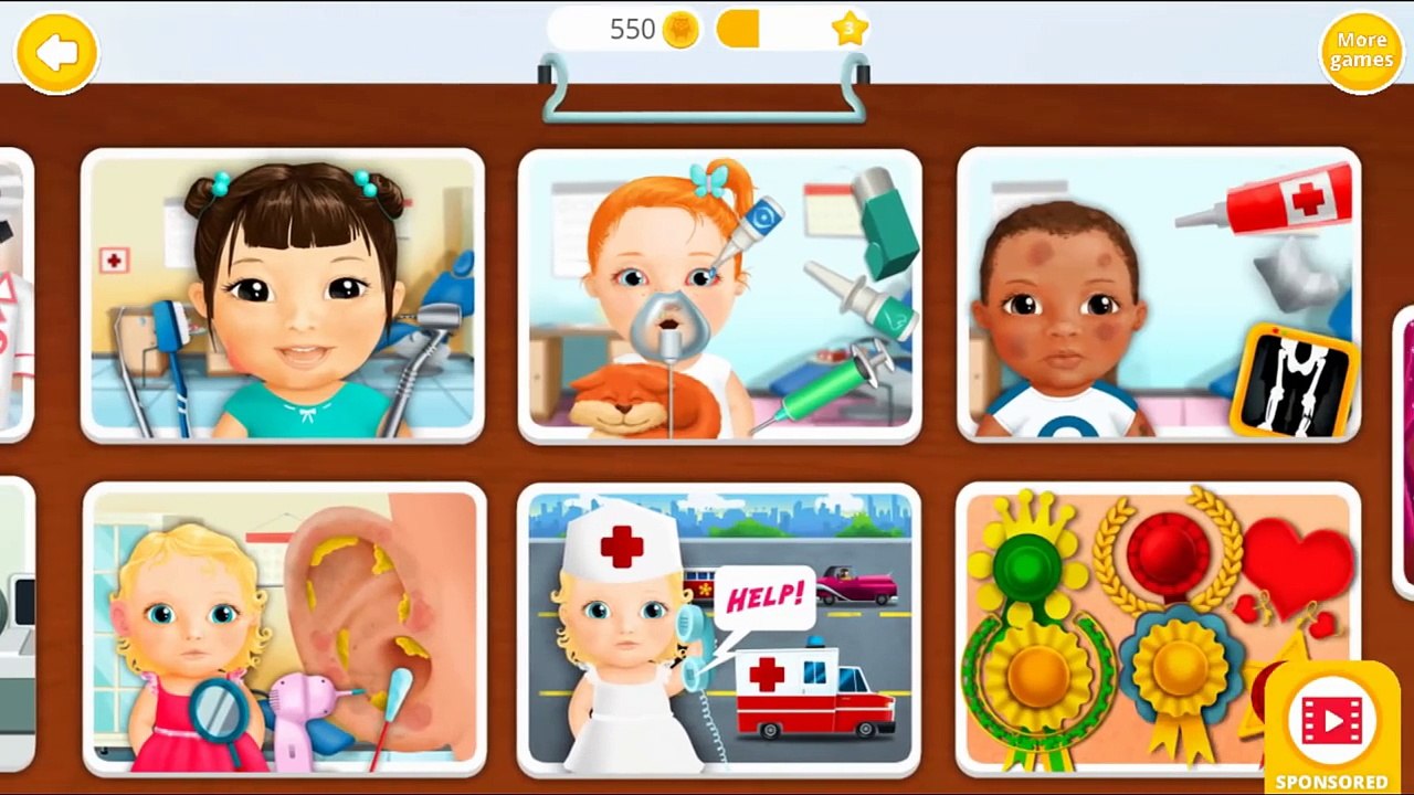 Baby Play Doctor & Take Care with Sweet Baby Girl Hospital 2 by Tutotoons Kids Games