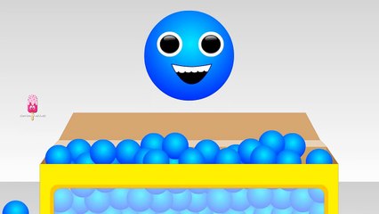 Colors for Children to Learn with Crazy Balls,Kids Learning Color Funny Balls,baby Rhymes