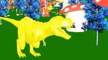 Colors Elephant Lion Tiger Gorilla Cheetah King Bear 3D Colours Animals Songs For Children