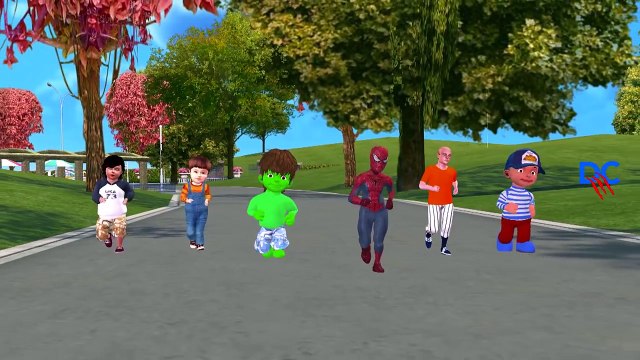 Spiderman Vs Hulk And Spiderman Vs Venom SuperHero Fight | Finger Family Nursery Rhymes