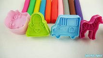 Learn Colors in Play Doh Ice Cream Hello Kitty Zebra Molds Creative Fun for Kids SparkleSpiceFun.com