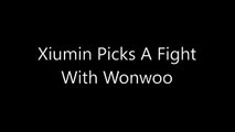 Crack Short #3-Xiumin Picks A Fight With Wonwoo