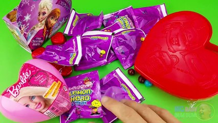 Opening 3 Huge Giant Valentines Day Hearts! Filled with Chocolate, Candy, and FUN