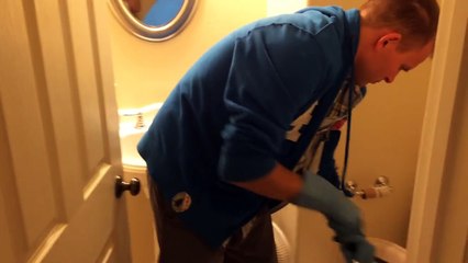 Baby Floods the House Part 2 -- WHAT Was Clogging the Toilet??!?!!