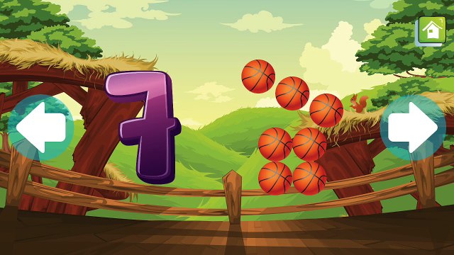 Learn To Count Numbers From One To Ten (1 - 10) Kids Maths 123 Teaching