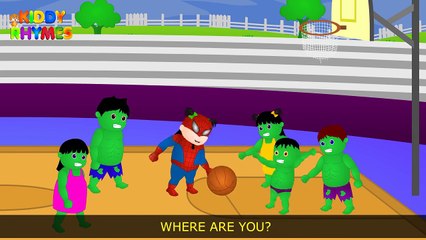 Finger Family Hulk Goes Swimming Finger Family Rhyme For Kids | Hulk Vs Spiderman Finger Family