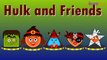 Hulk and Friends Cartoons Animation Singing Finger Family Nursery Rhymes for Preschool Children
