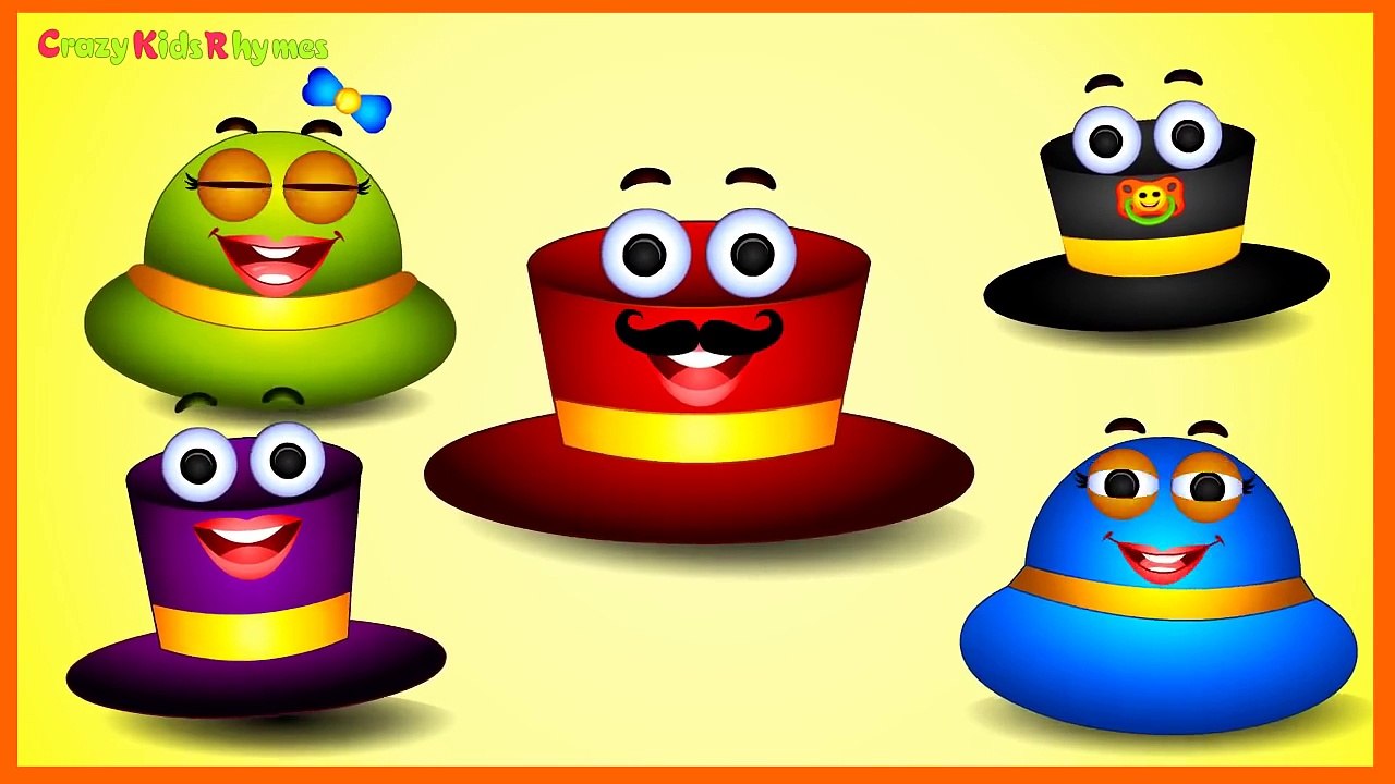 EASTER CAP Finger Family | Finger Family Nursery Rhymes | Animated CARTOON Rhymes for Kids