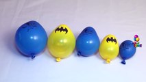Batman Balloon Show Finger Family For Learning Colors | Balloons Finger Family Nursery Rhymes