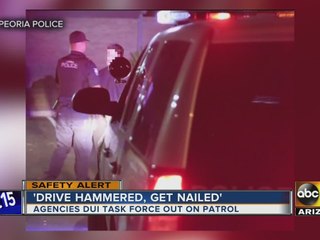 Police cracking down on drunk drivers