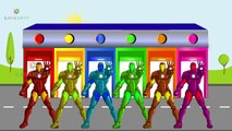 Colors for Children to Learn with Color IRONMAN - Colors for Kids to Learn - Learning Videos