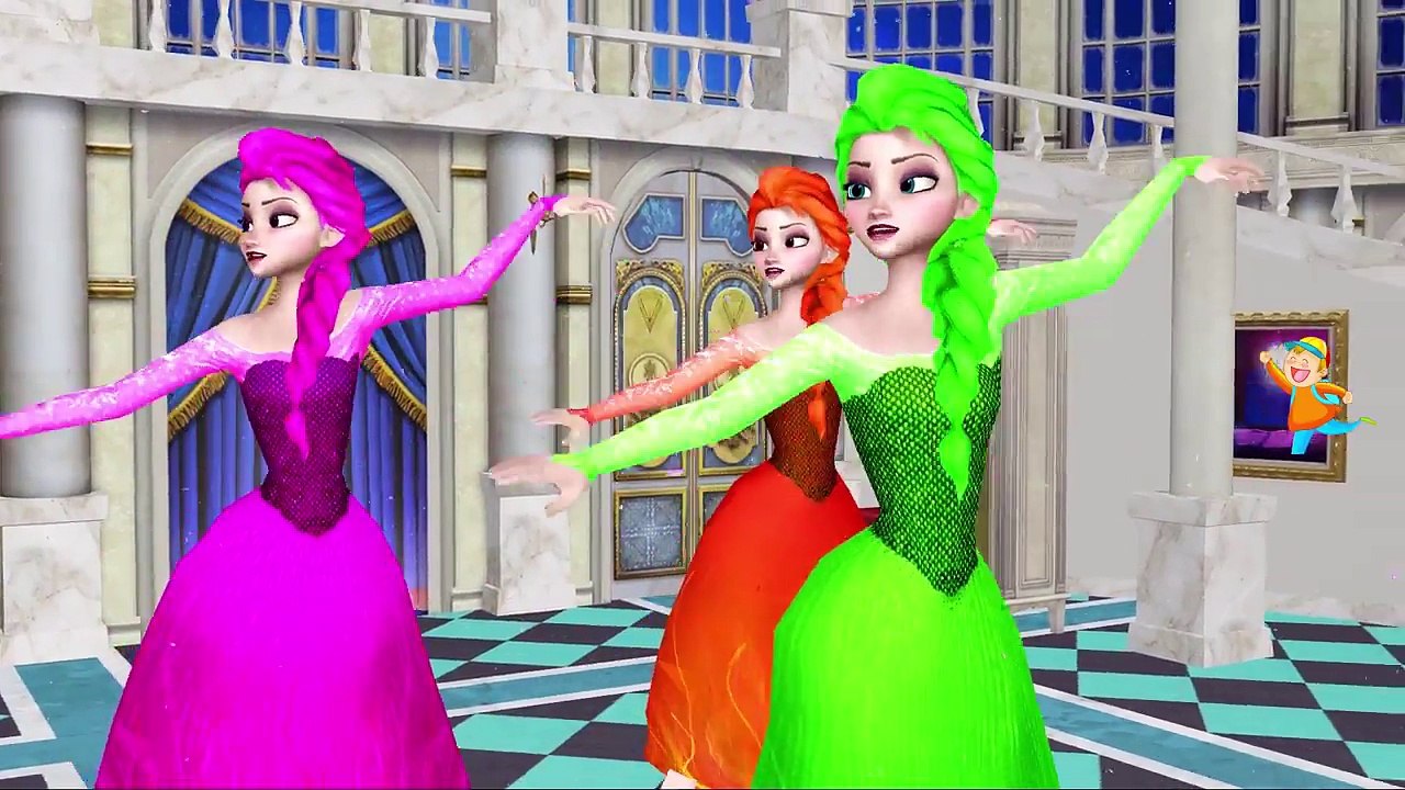 Finger Family SuperHero Dress Make Up | Frozen Elsa Mermaid Gets Rainbow Hair | Nursery Rhymes