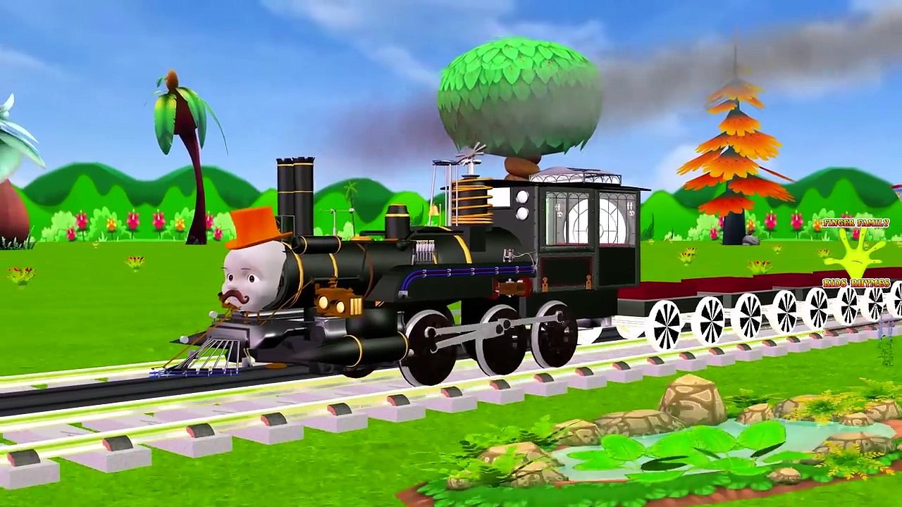 Daddy Finger Family | Toy Train Finger Family Song | Nursery Rhymes For Children | Finger Family
